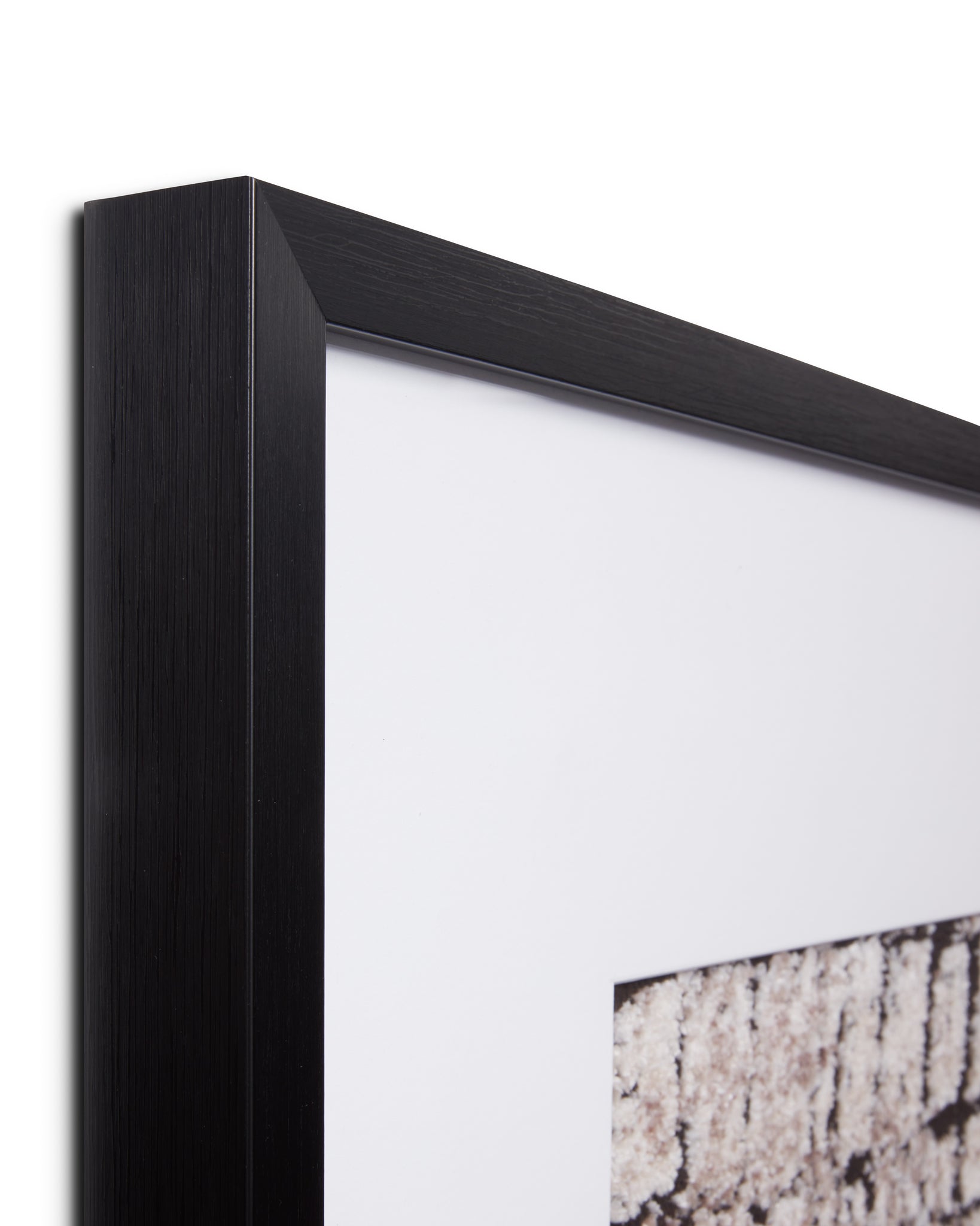 angle view of Glass House Multi / Ivory luxury Artwork