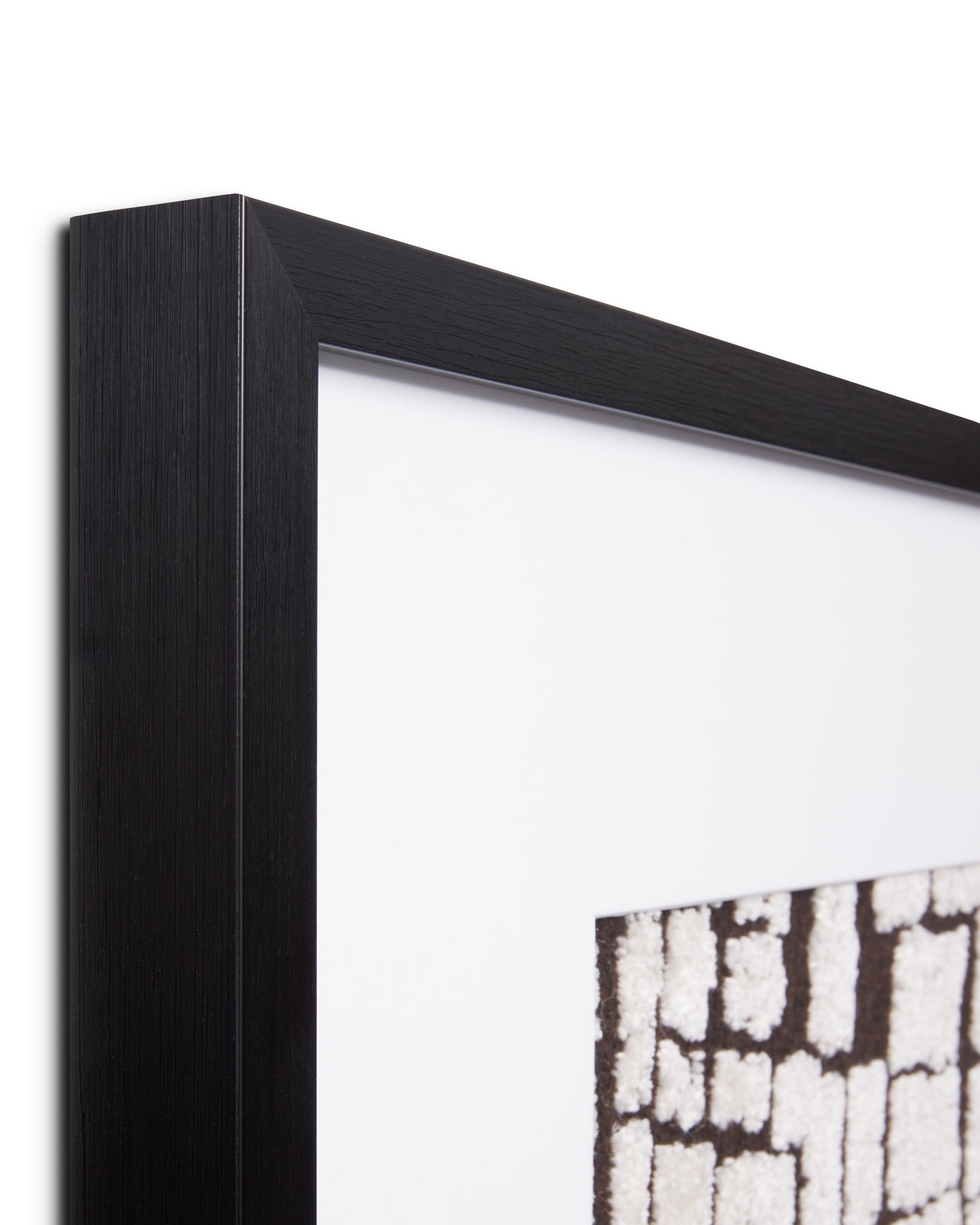 angle view of Stained Glass Multi / Ivory luxury Artwork
