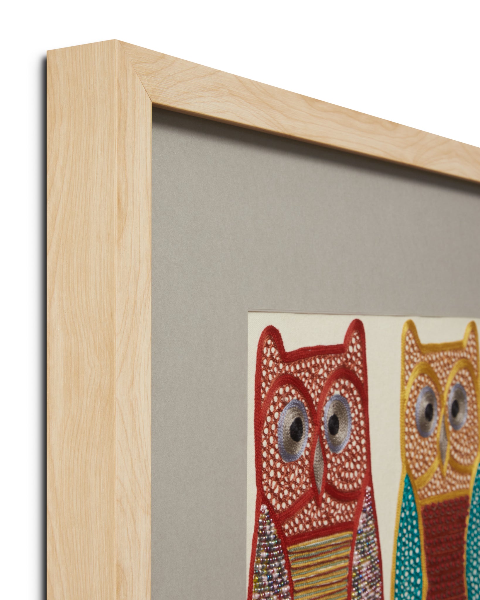 side view of Know it All Natural luxury Artwork