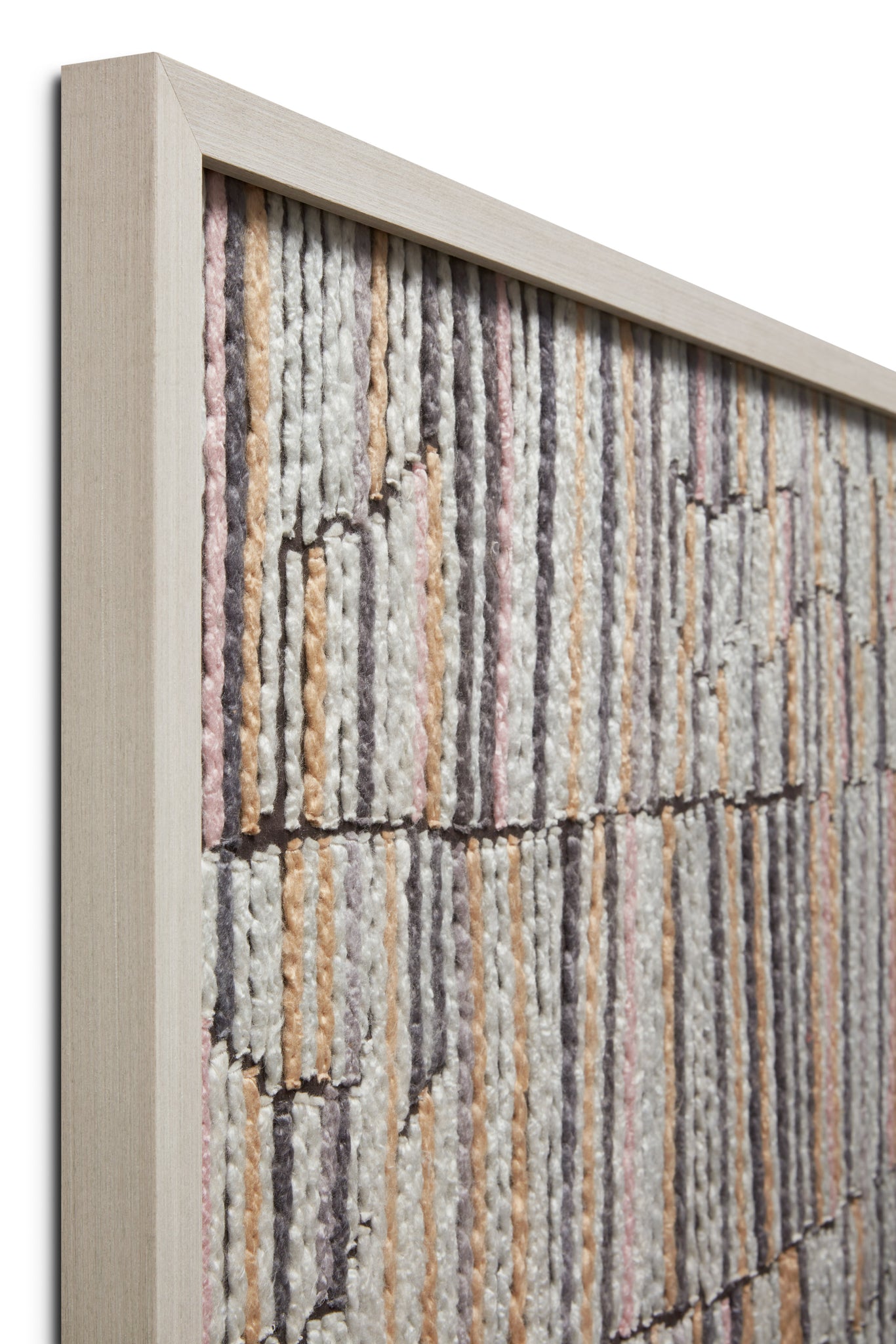 angle view of Melting Pot Brown / Beige luxury Artwork