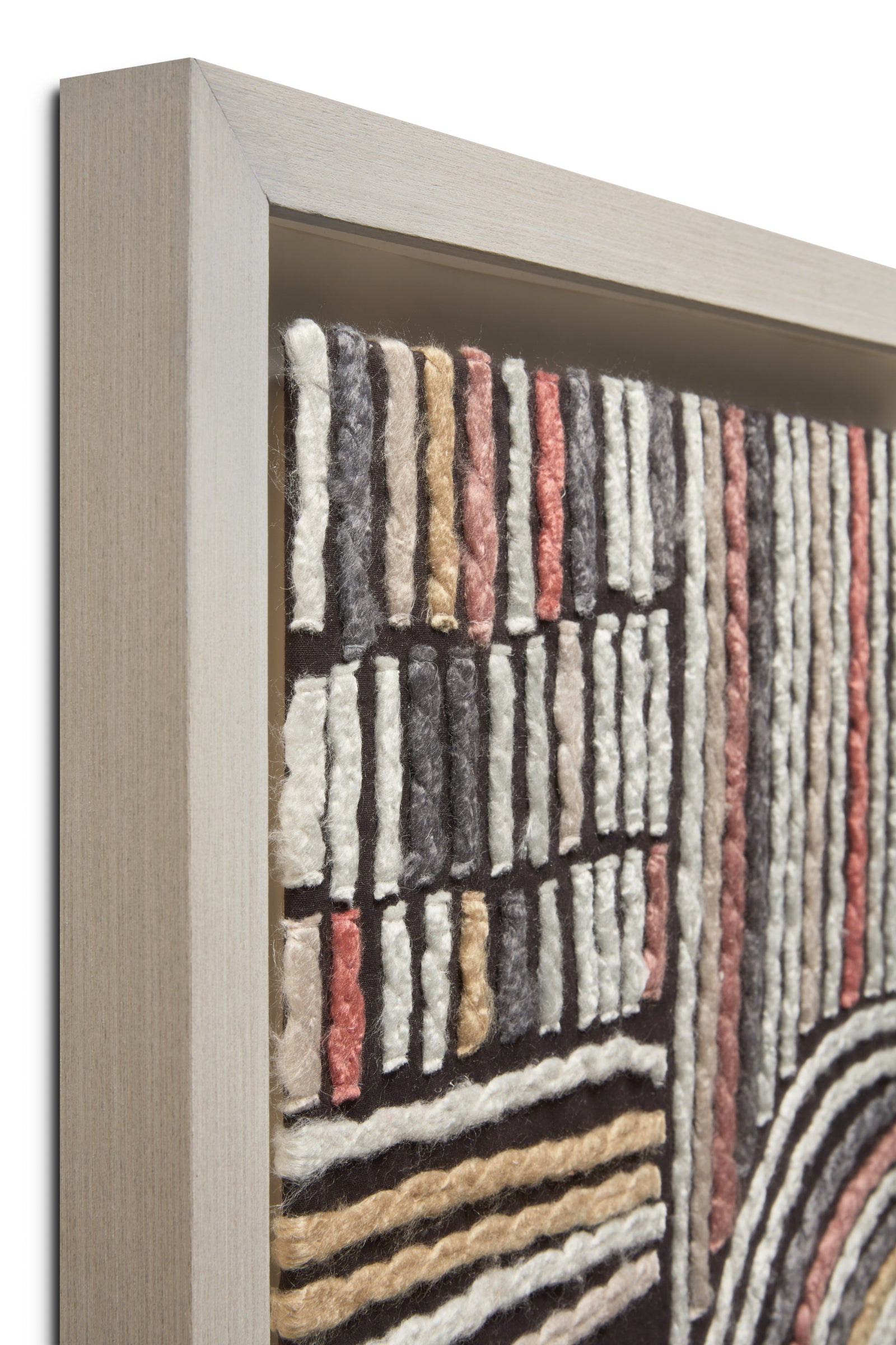 front view of Intermix Brown / Beige luxury Artwork