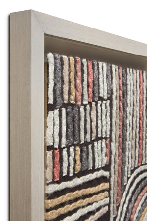 angle view of Intermix Brown / Beige luxury Artwork