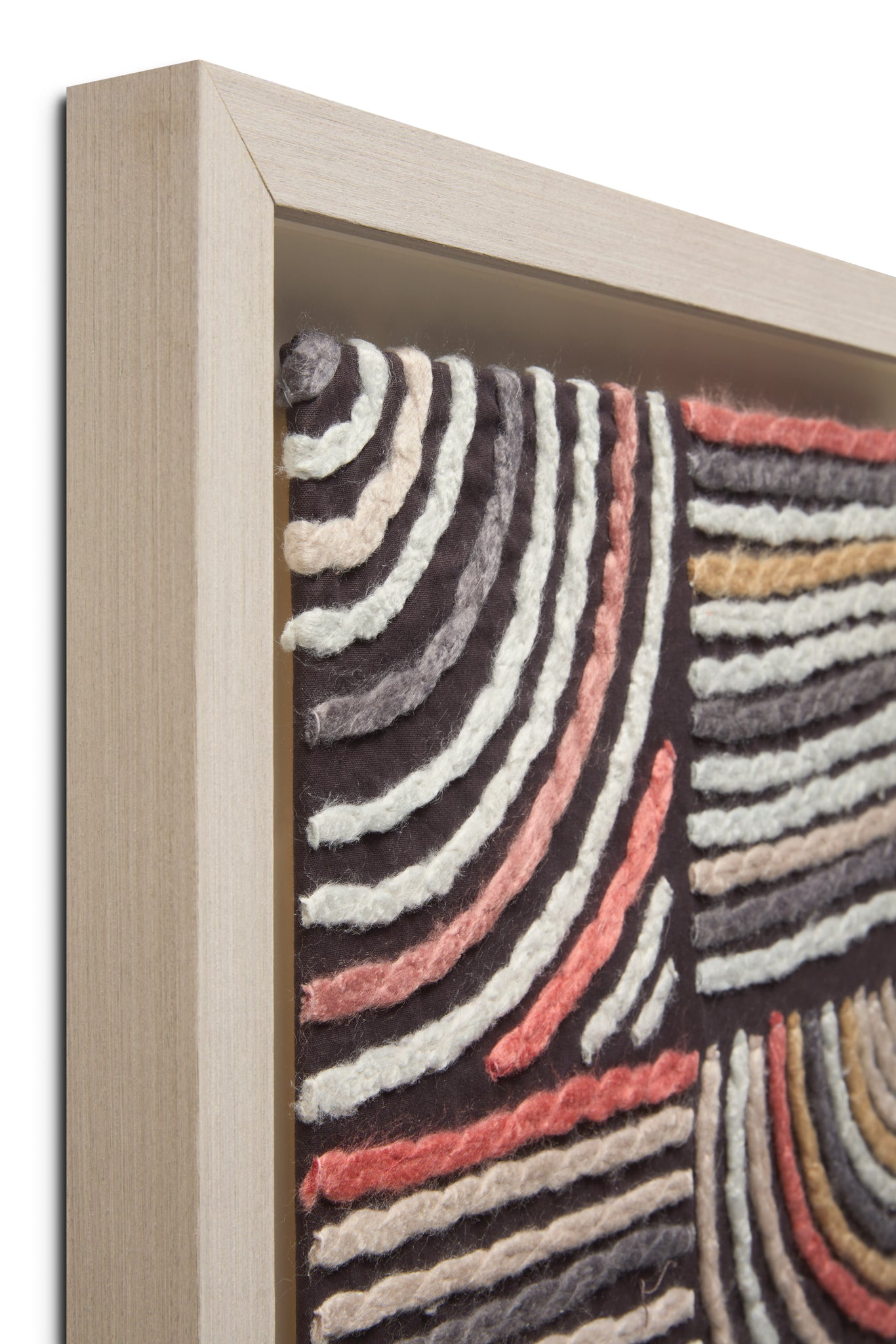 angle view of Matrix Brown / Beige luxury Artwork