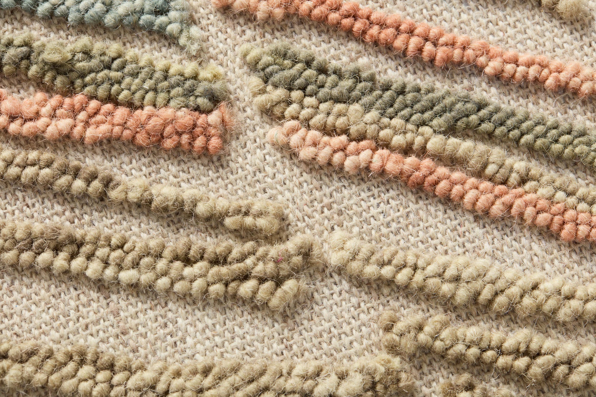 side view of Carried Away Beige / Multi luxury Artwork