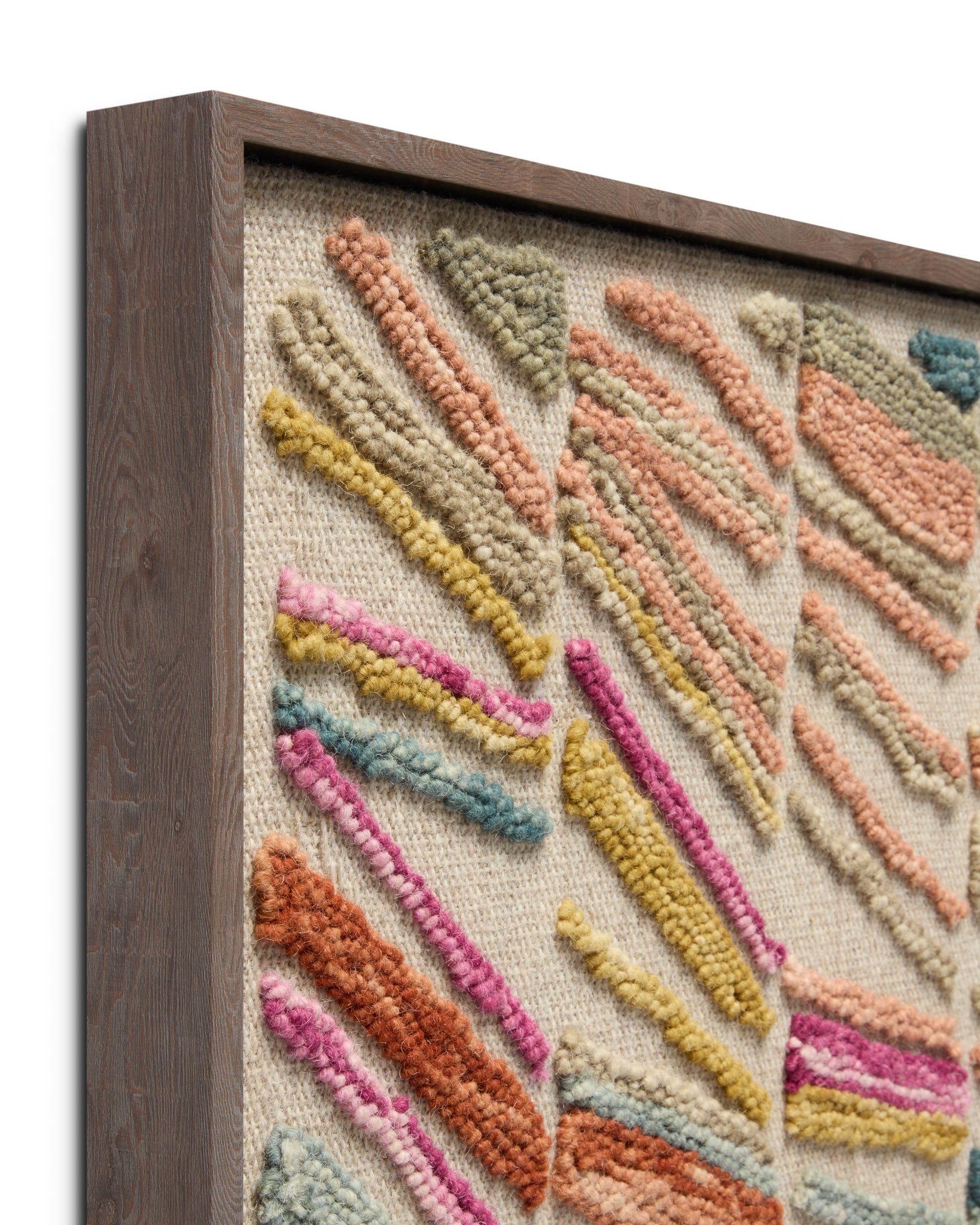 angle view of Gambit Beige / Multi luxury Artwork