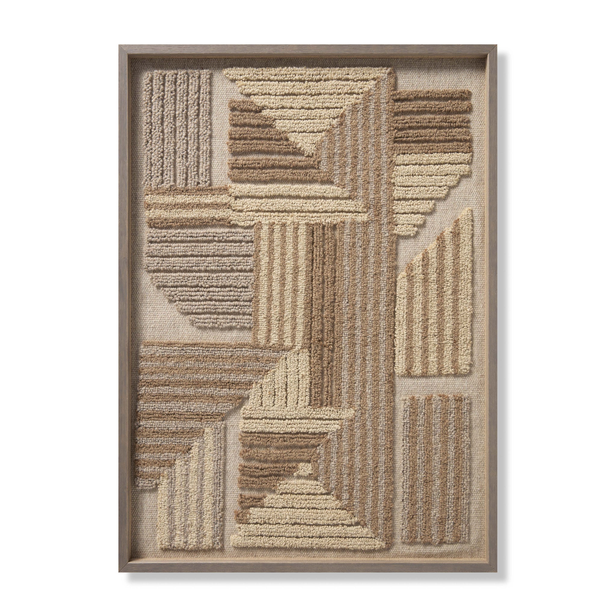 Legendary Grey / Ivory Rug Art - Aerial Image