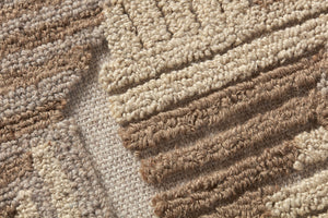 detail view of Legendary Grey / Ivory luxury Artwork