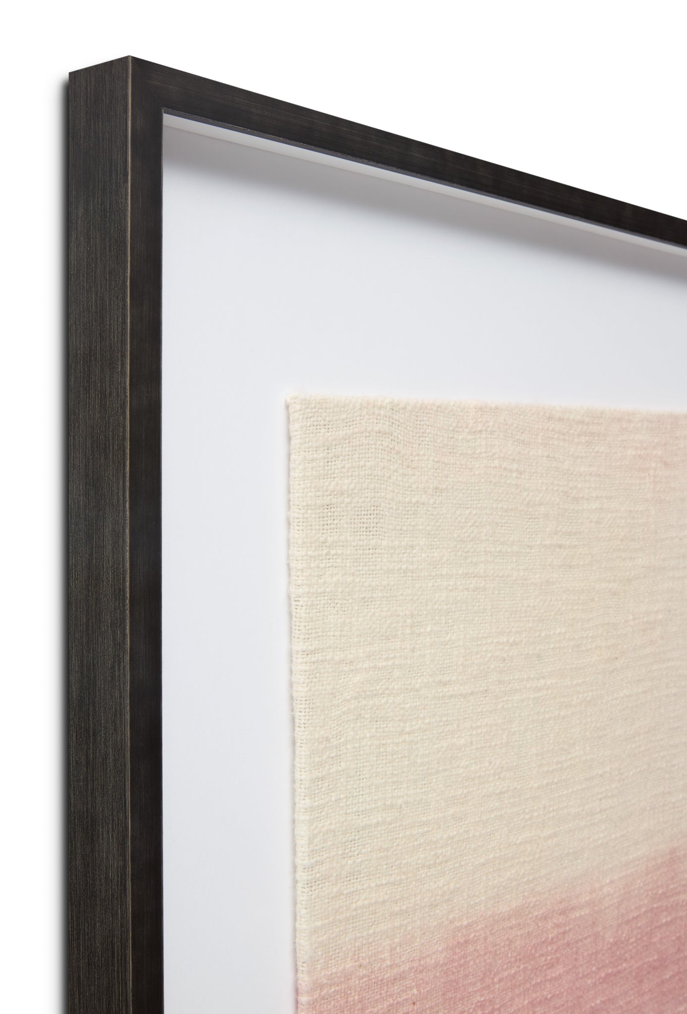 angle view of Cosmopolitan Pink / Ivory luxury Artwork