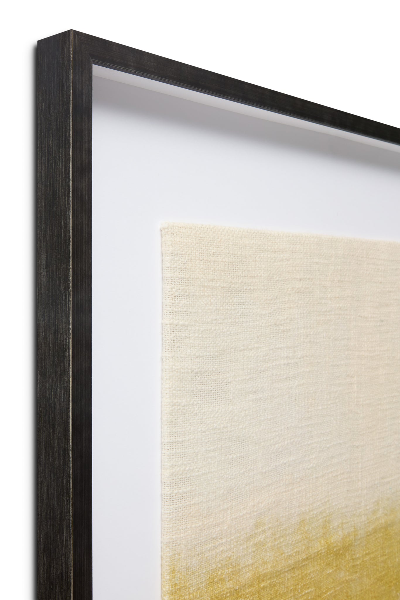 angle view of Manhattan Gold / Ivory luxury Artwork