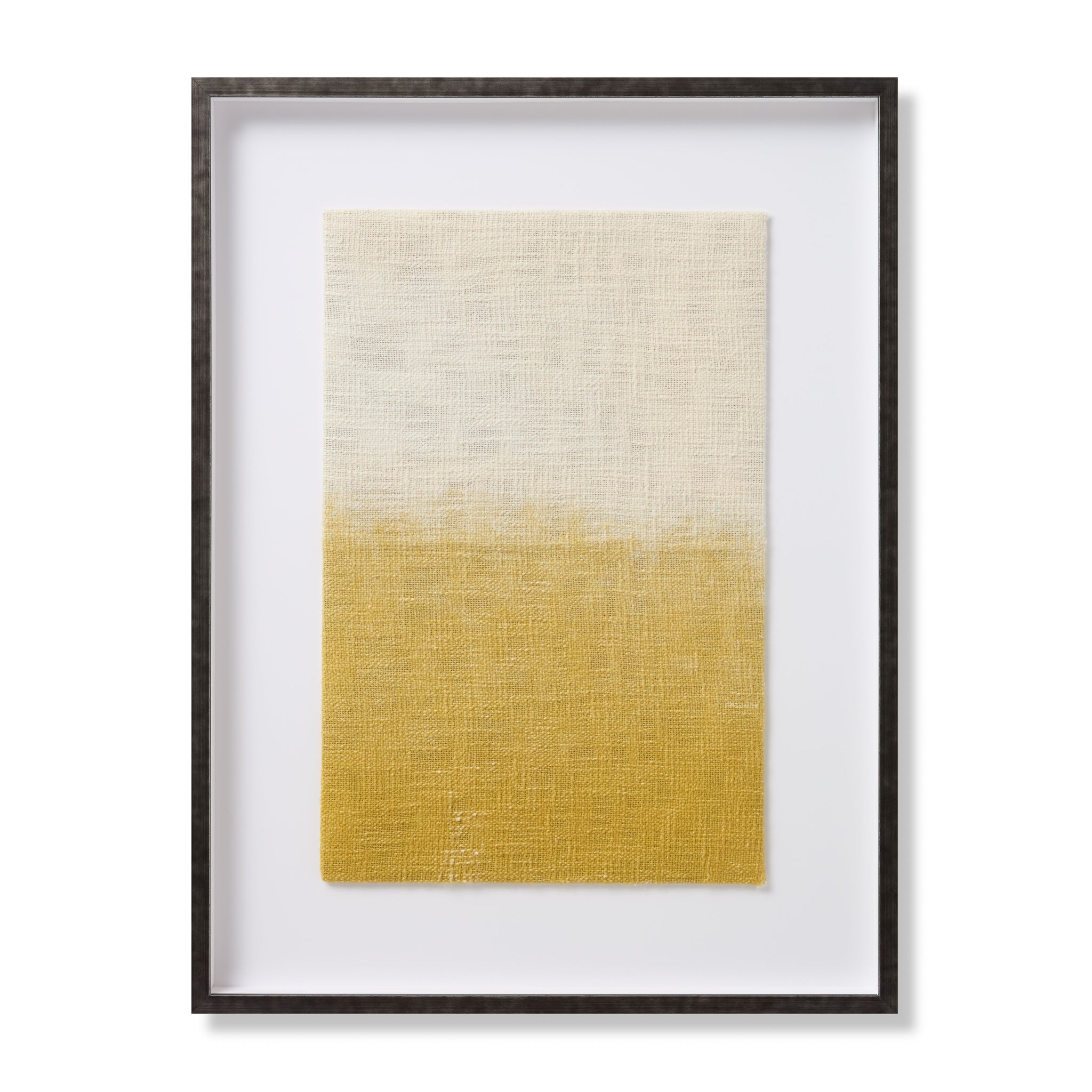 front view of Manhattan Gold / Ivory luxury Artwork