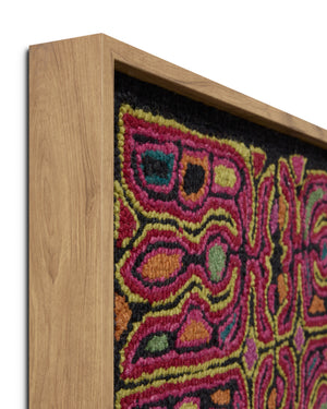 angle view of Cattleya Multi / Black luxury Artwork