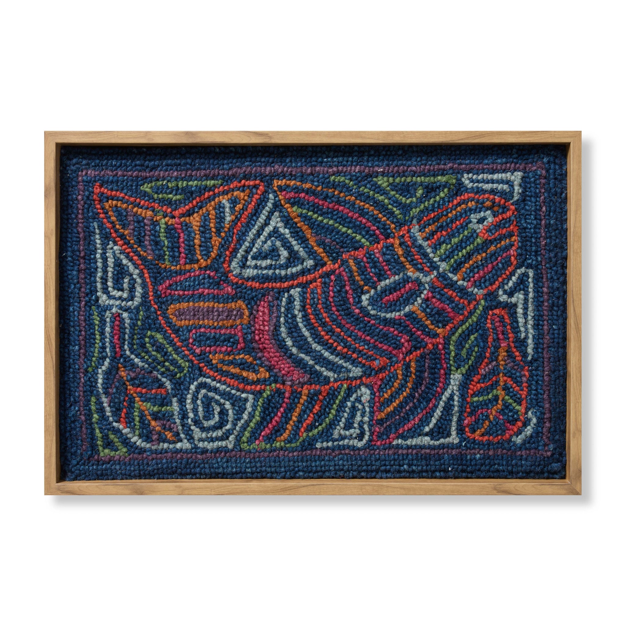 front view of Cholon Black / Multi luxury Artwork