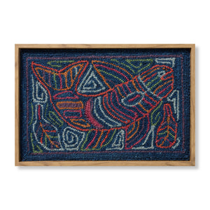 front view of Cholon Black / Multi luxury Artwork