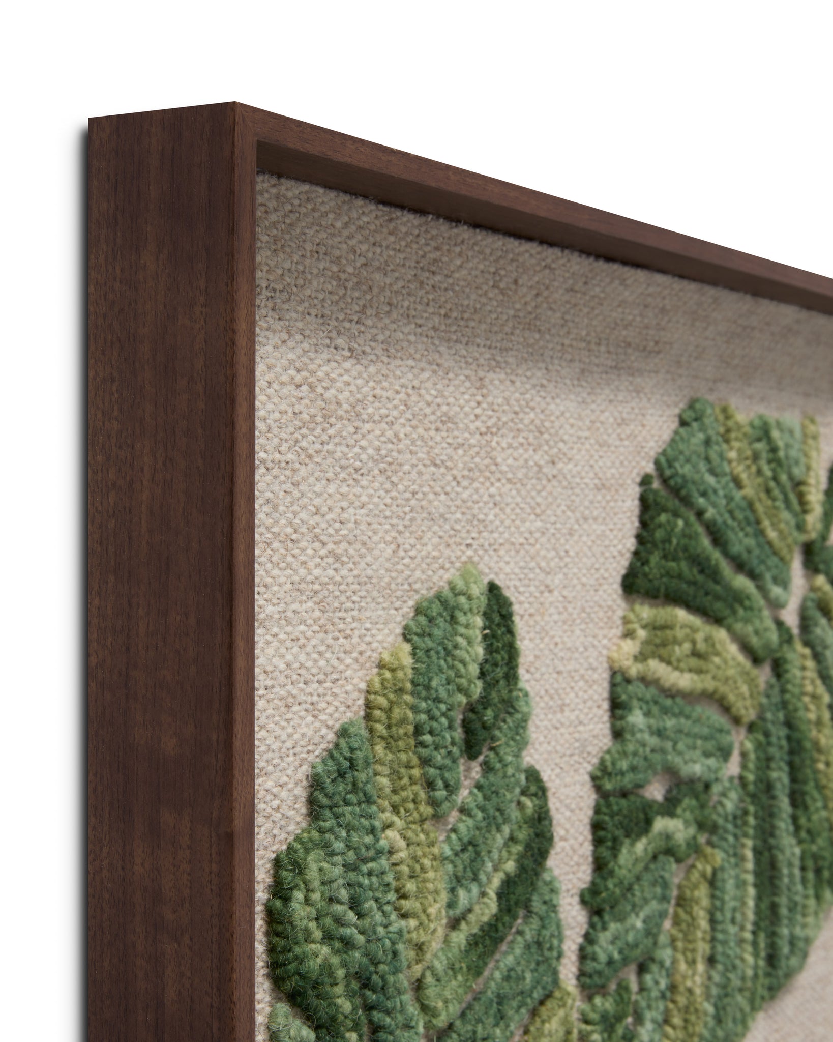 angle view of Yasuni Green / Ivory luxury Artwork