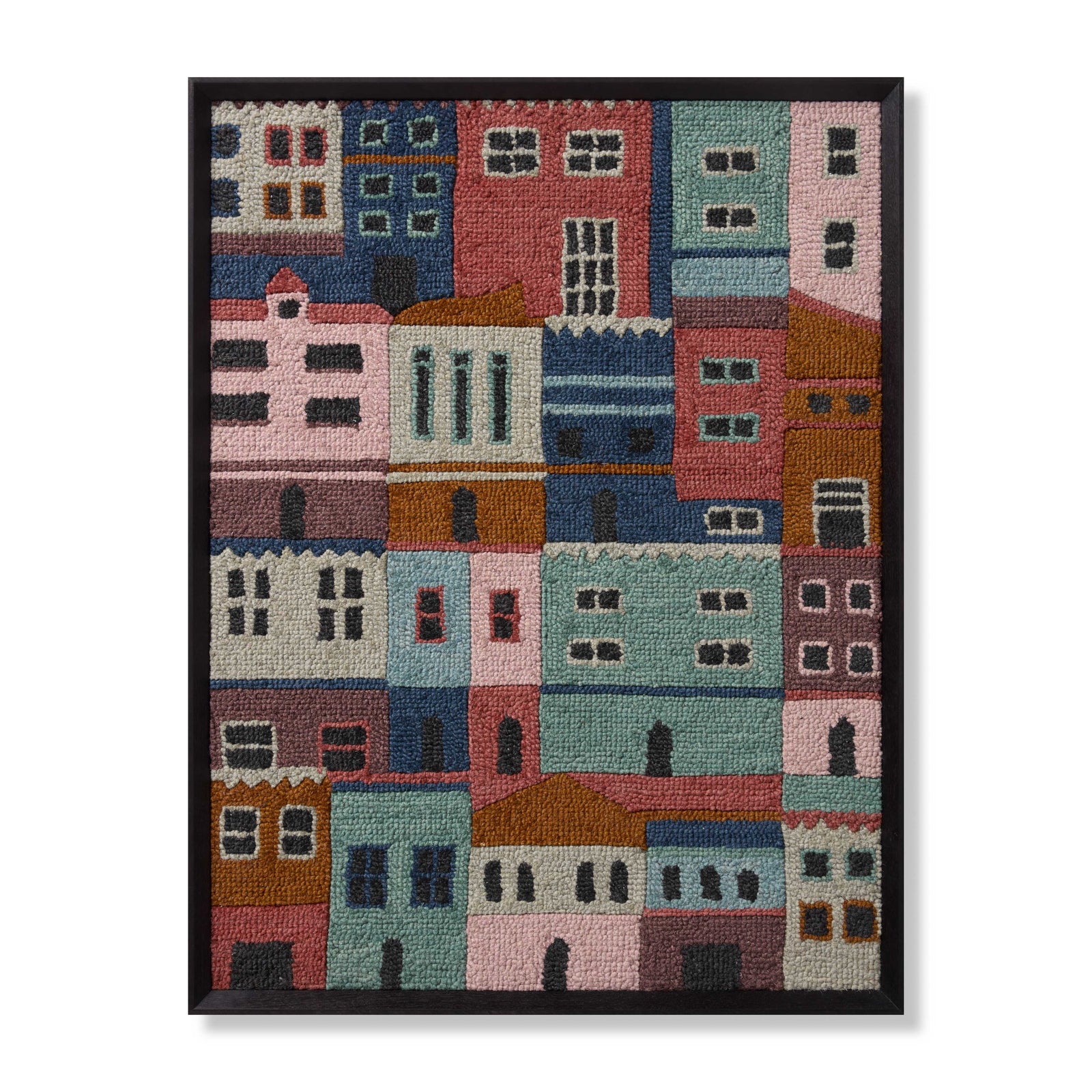 front view of Bahamas Multi / Blue luxury Artwork