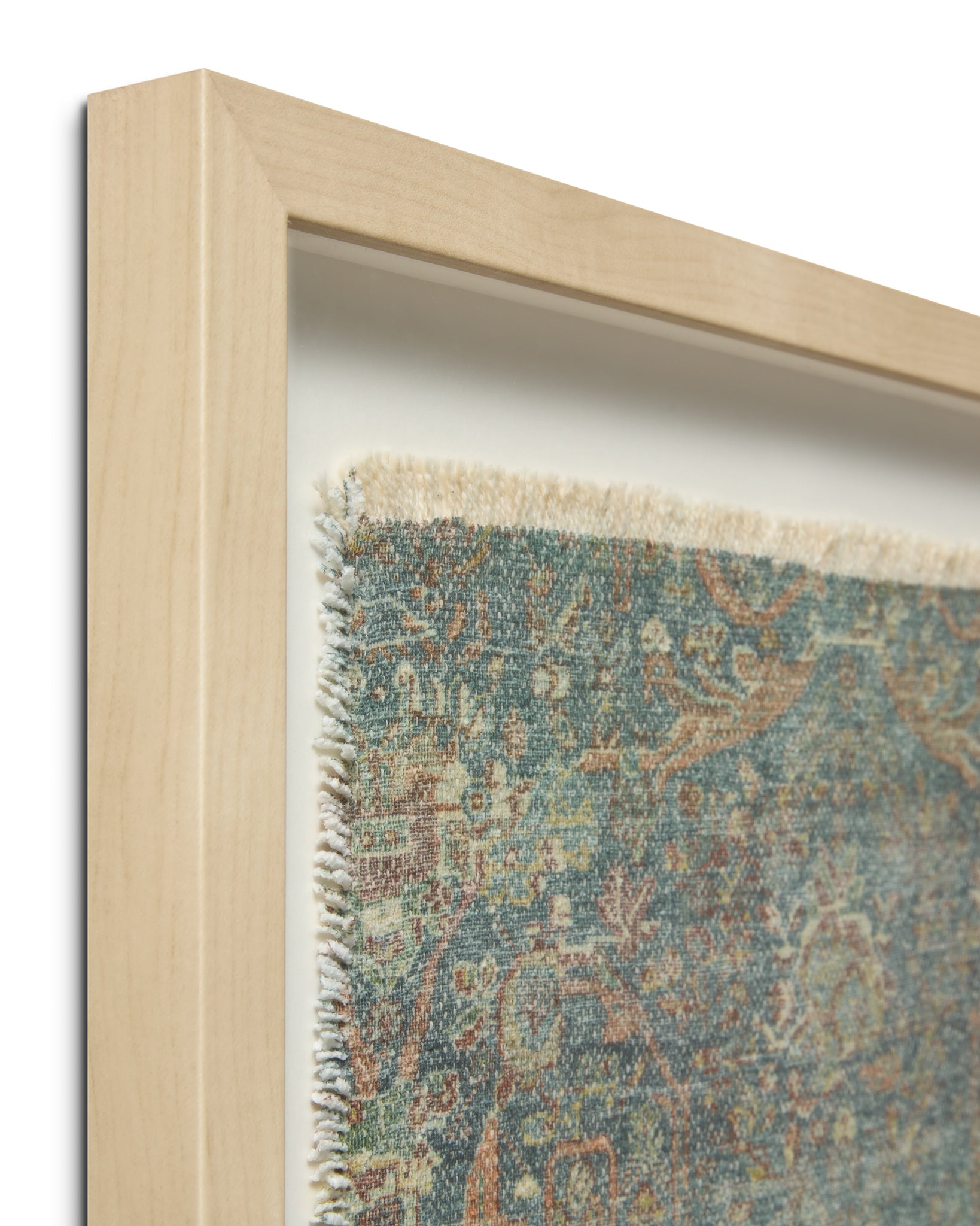angle view of Charleston Green / Beige luxury Artwork