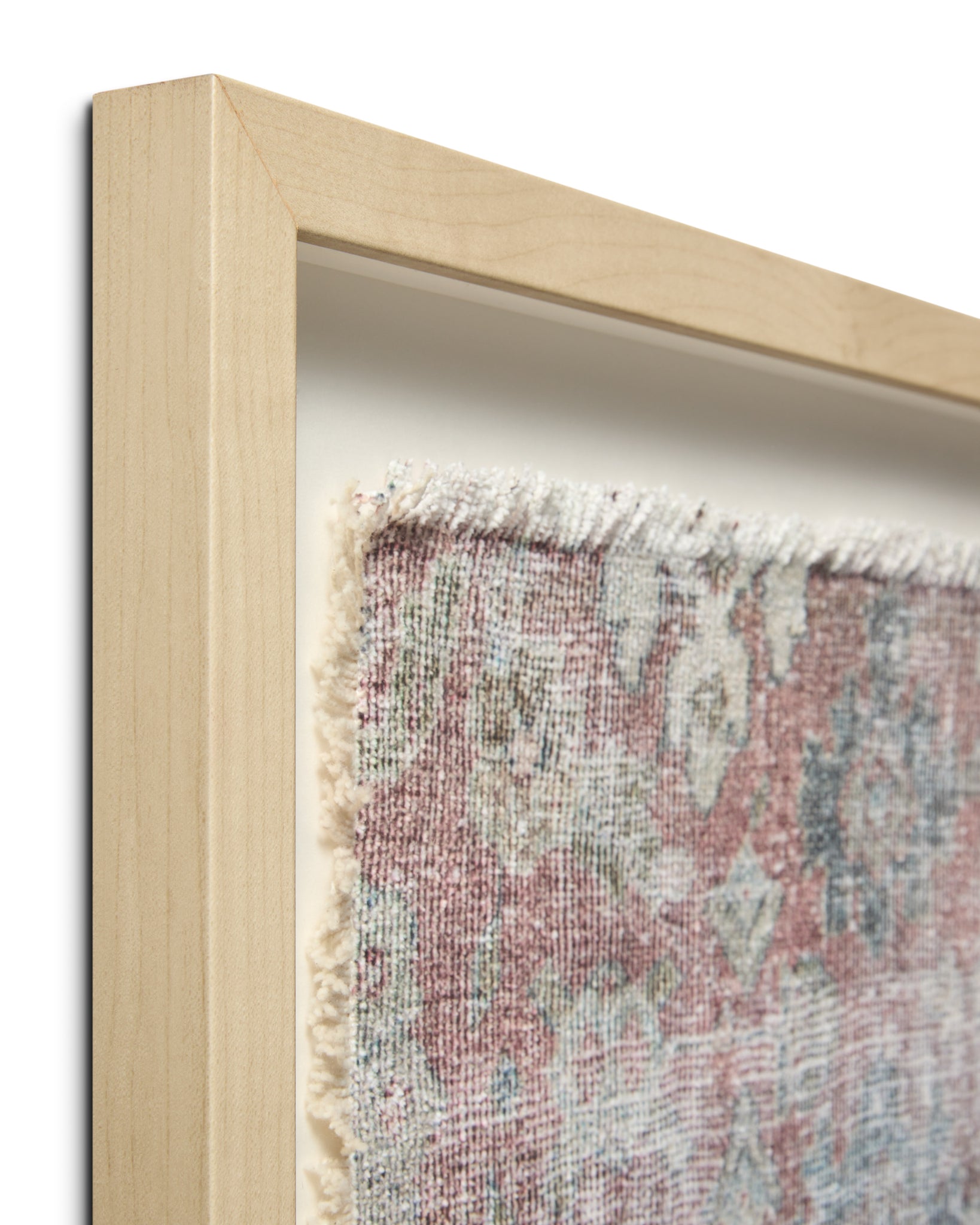 angle view of Cripple Creek Pink / Ivory luxury Artwork