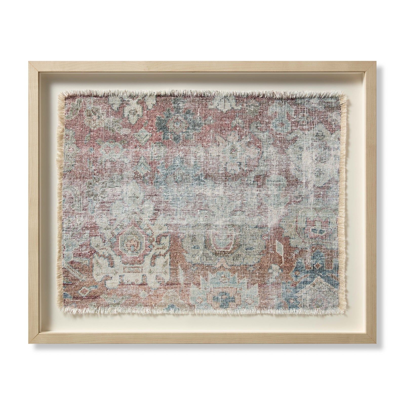 front view of Cripple Creek Pink / Ivory luxury Artwork