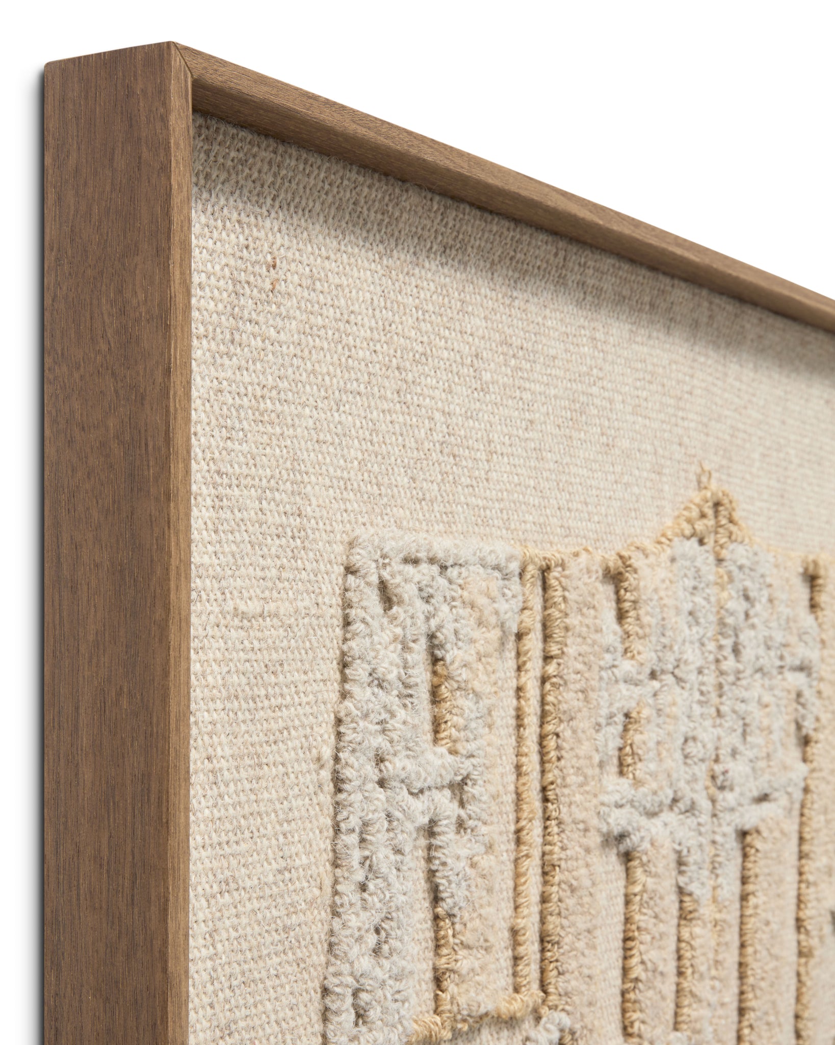 angle view of Kimono Grey / Beige luxury Artwork