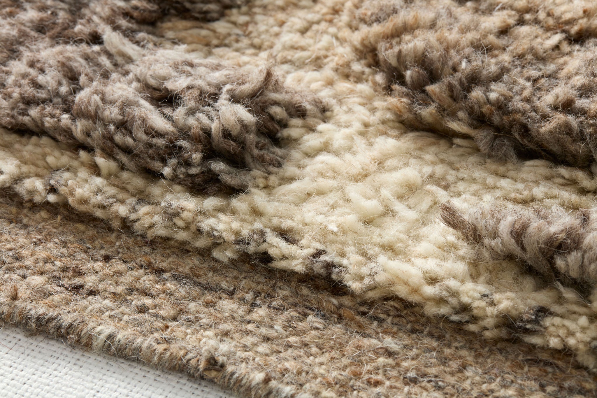 side view of Stonewall Brown / Grey luxury Artwork