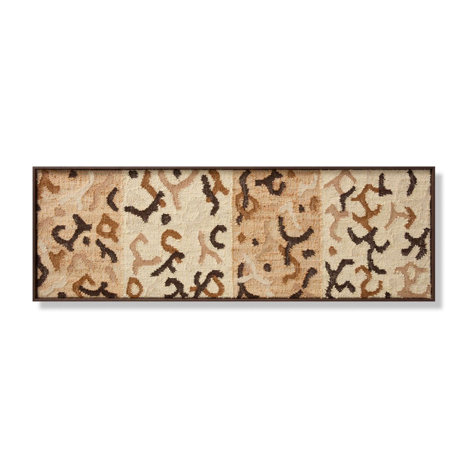 Grand Bara Beige / Brown Rug Art - Aerial Image