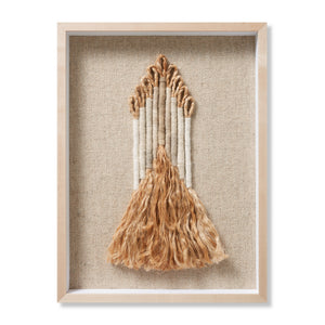 Michelle Beige / Ivory Rug Art - Aerial Image