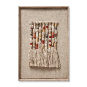 Vetiver Beige / Multi Rug Art - Aerial Image