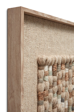 Fresh Air Beige / Blue Rug Art - Wall Art Corner (V)
