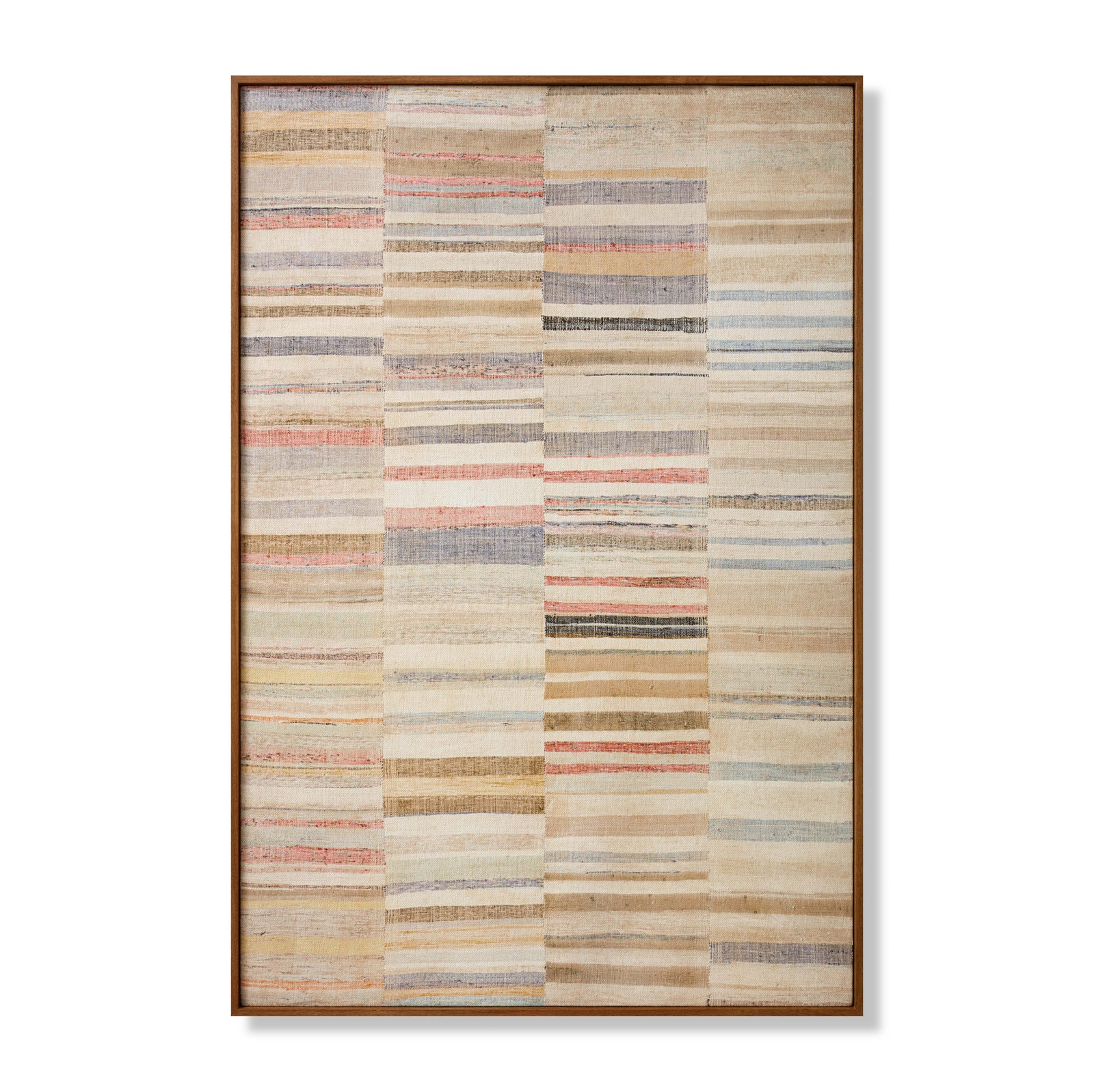 Beach Day Multi / Beige Rug Art - Aerial Image