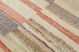 Beach Day Multi / Beige Rug Art - Macro Detail (H)