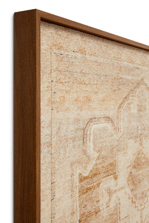 Florence Ivory / Beige Rug Art - Wall Art Corner (V)