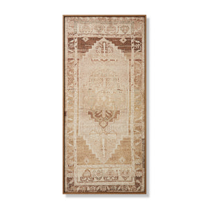 Bayonne Ivory / Brown Rug Art - Aerial Image