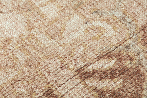Bayonne Ivory / Brown Rug Art - Macro Detail (H)