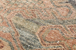 Saint Elizabeth Gold / Multi Rug Art - Macro Detail (H)
