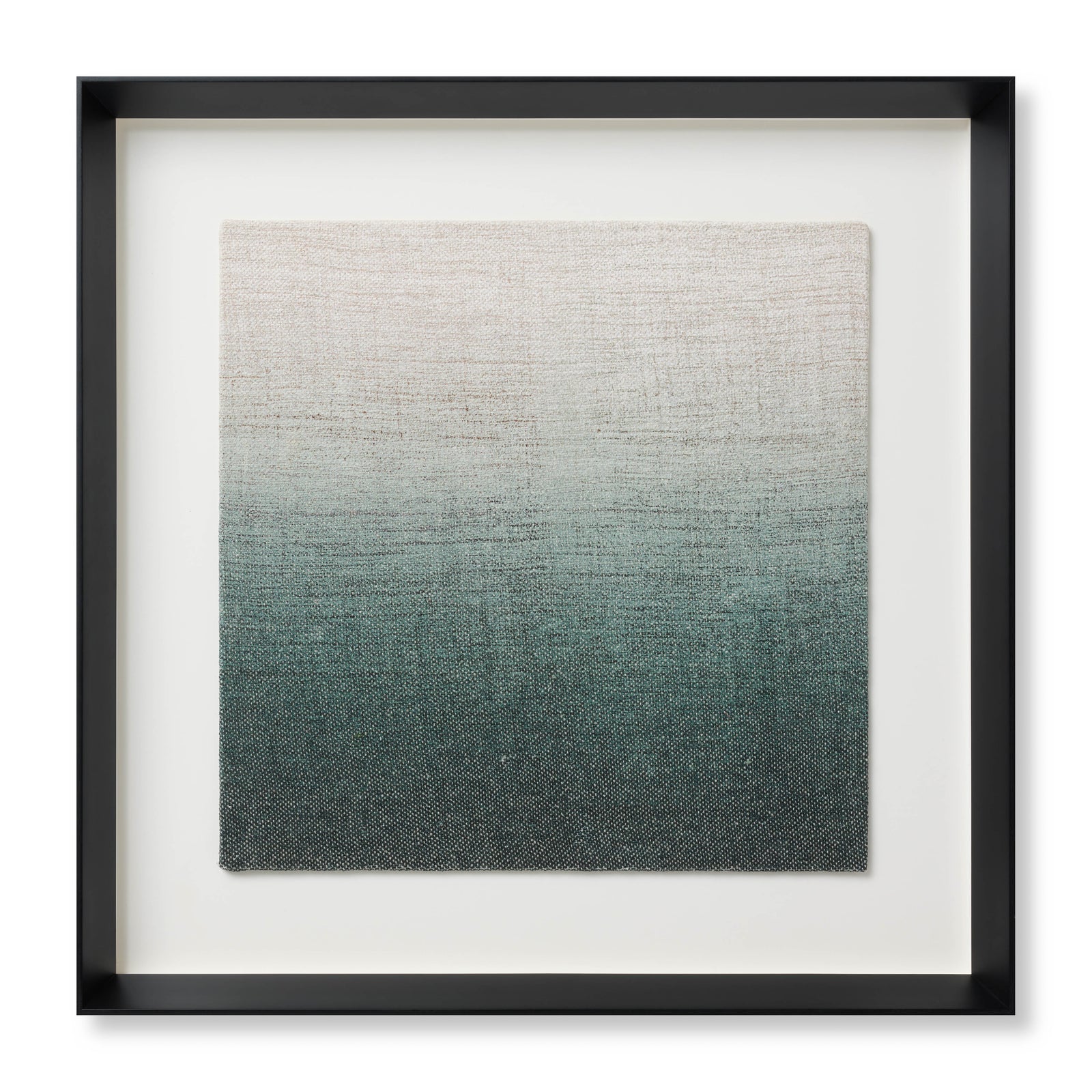Posei Green / Blue Rug Art - Aerial Image