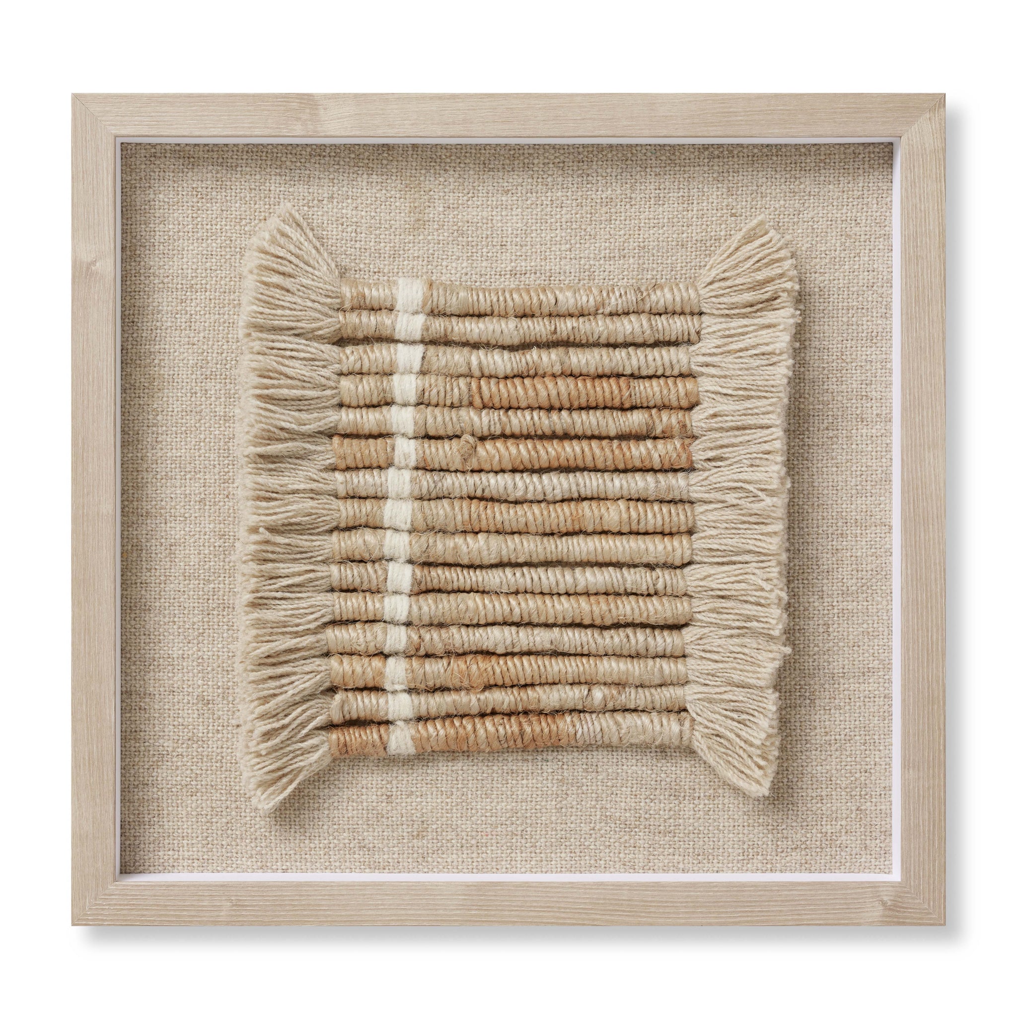 Get It Together Natural / Ivory Rug Art - Aerial Image