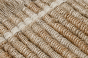 Get It Together Natural / Ivory Rug Art - Macro Detail (H)