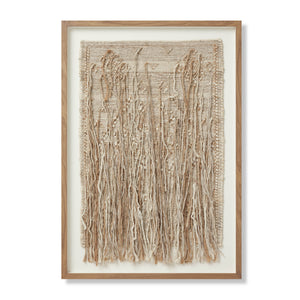 Natural Falls Beige / Ivory Rug Art - Aerial Image