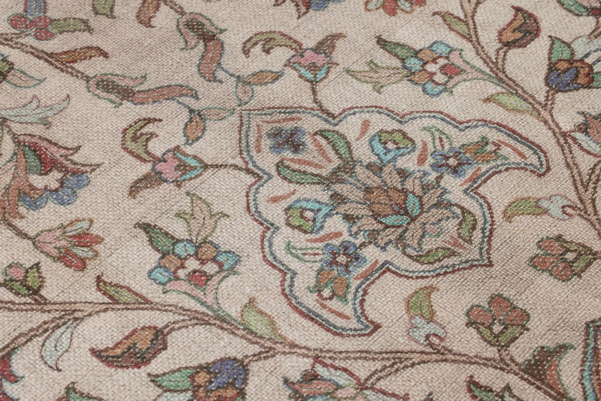 Rug Map Primary Multi Rug Art - Macro Detail (H)