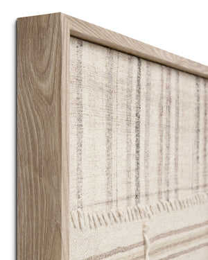 Patchwork C Beige / Brown Rug Art - Wall Art Corner (V)