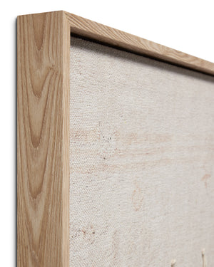 Revived Beige / Ivory Rug Art - Wall Art Corner (V)