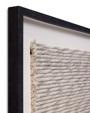 Sunstone Beige / Ivory Rug Art - Wall Art Corner (V)