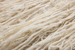 Piccolo Beige / Blue Rug Art - Macro Detail (H)