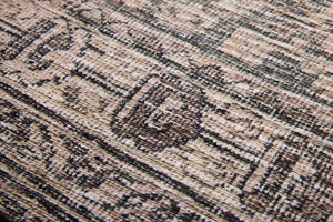 Bergamo Green / Multi Rug Art - Macro Detail (H)