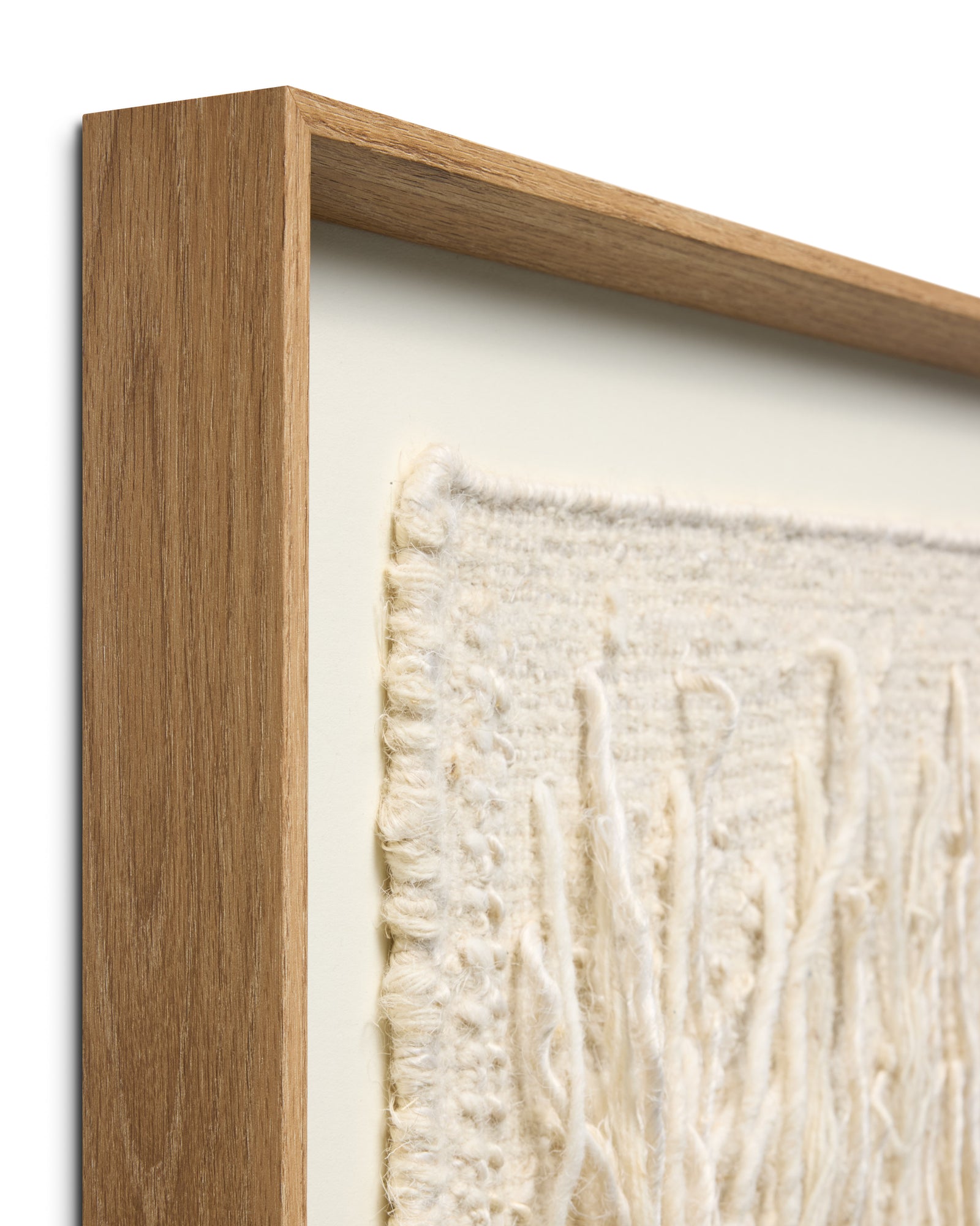 Ivory Falls Ivory / Ivory Rug Art - Aerial Image