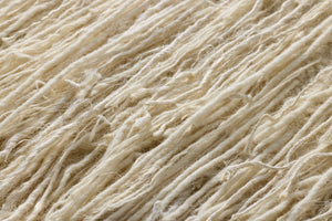 Ivory Falls Ivory / Ivory Rug Art - Macro Detail (H)