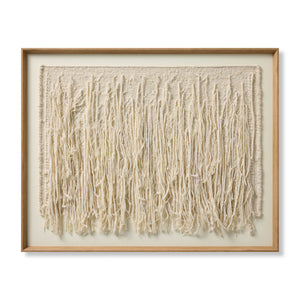 Ivory Falls Ivory / Ivory Rug Art - Aerial Image