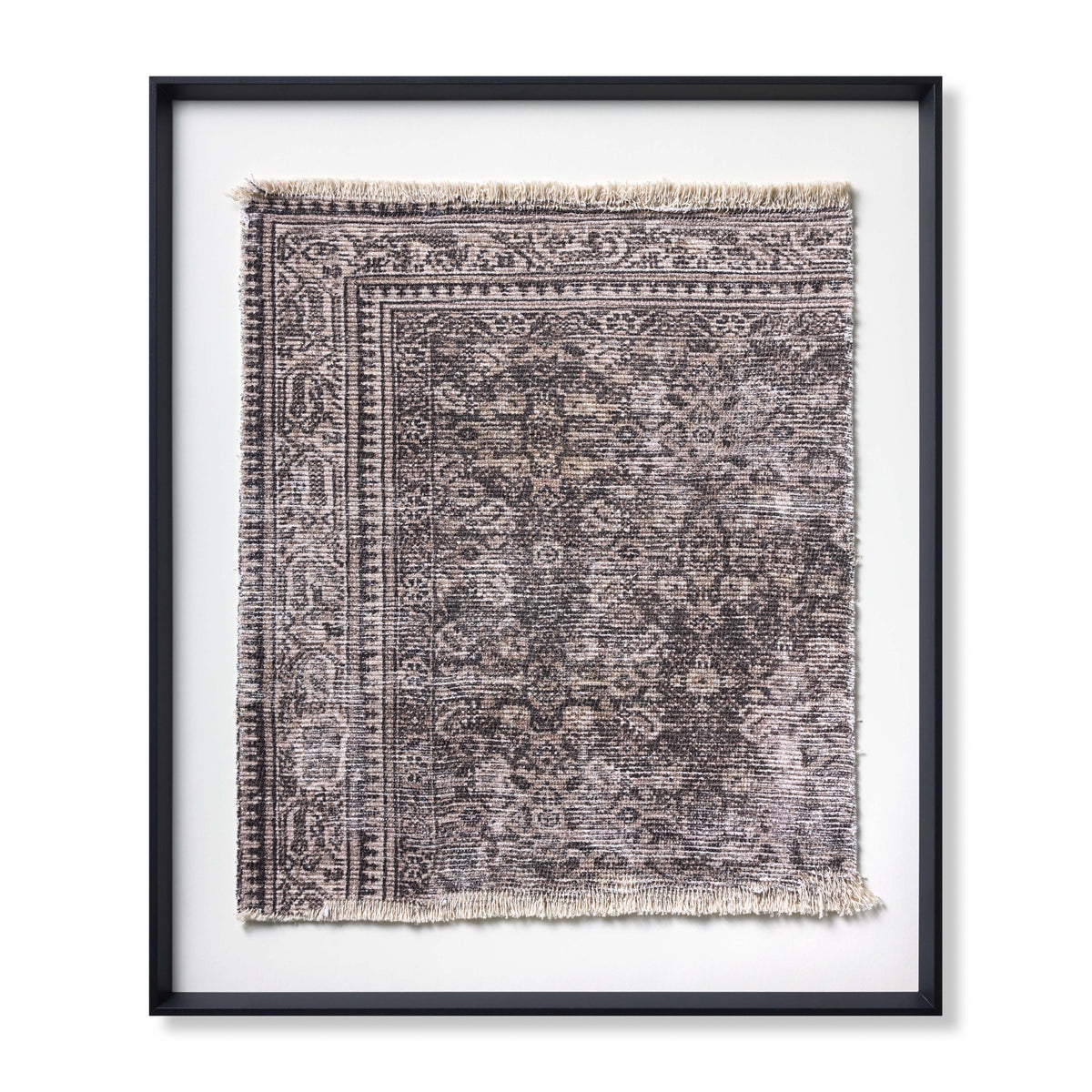 Cyrene Brown / Beige Rug Art - Aerial Image