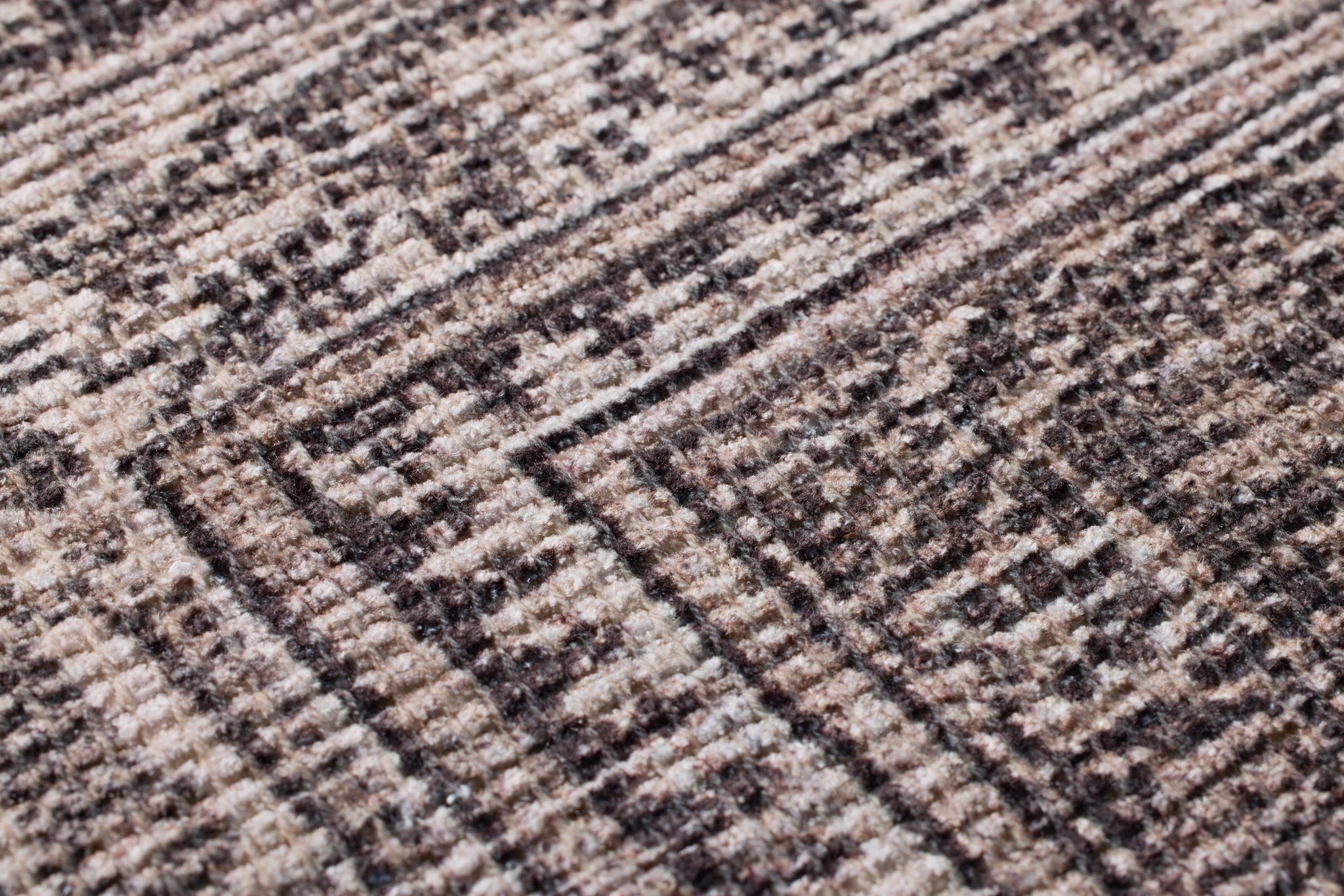 Cyrene Brown / Beige Rug Art - Macro Detail (H)