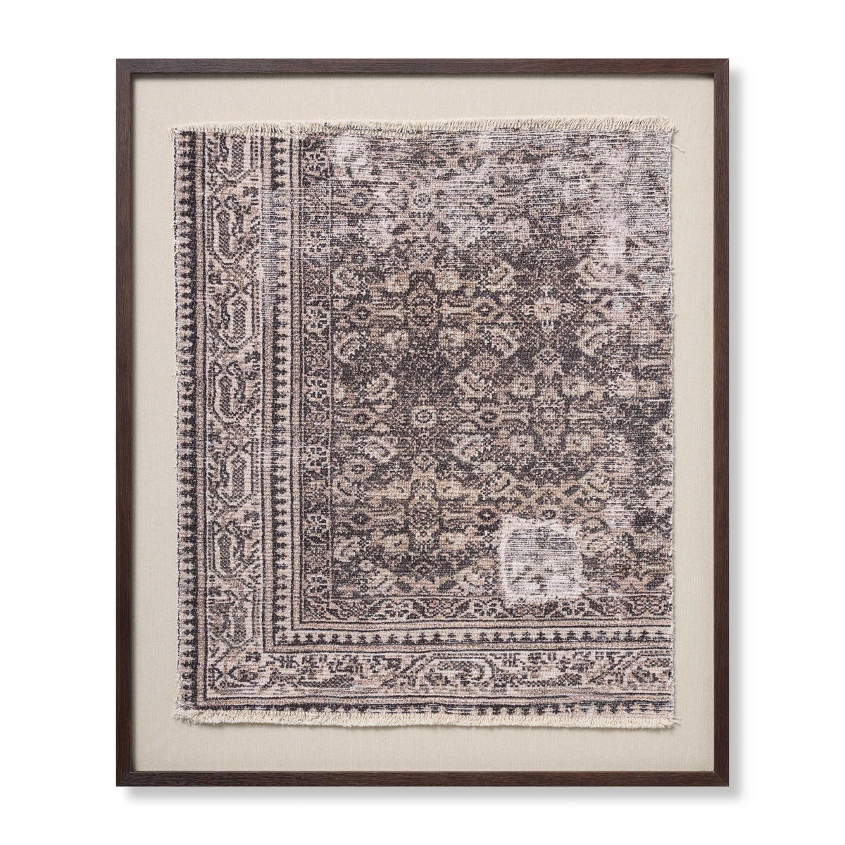 Jabel Brown / Beige Rug Art - Aerial Image